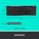 Logitech Wireless Combo MK270 لاجیتک موس و کیبورد - تصویر 2