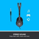 Logitech H111 Wired Headset هدست سیمی استریو لاجیتک - تصویر 3