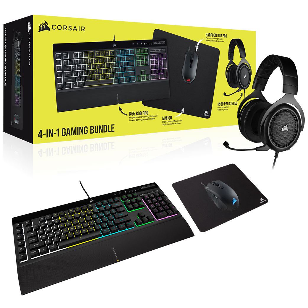CORSAIR BUNDEL 4 IN 1 CORSAIR
